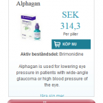 Alphagan (Brimonidine)