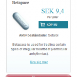 Betapace (Sotalol)