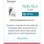 Betoptic (Betaxolol)