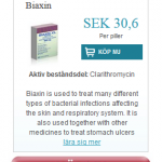 Biaxin (Clarithromycin)
