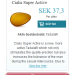 Cialis Super Active (Tadalafil)