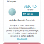 Ditropan (Oxybutynin)