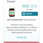 Florinef (Fludrocortisone)