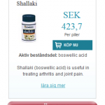 Shallaki (Boswellic acid)