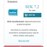 Sominex (Diphenhydramine acetaminophen)