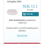 Actoplus Met (Pioglitazone metformin)