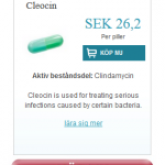 Cleocin (Clindamycin)