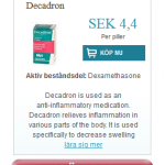 Decadron (Dexamethasone)