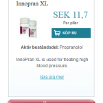 Innopran XL (Propranolol)
