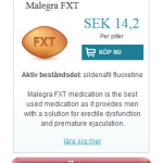 Malegra FXT (Sildenafil fluoxetine)