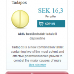 Tadapox (Tadalafil dapoxetine)